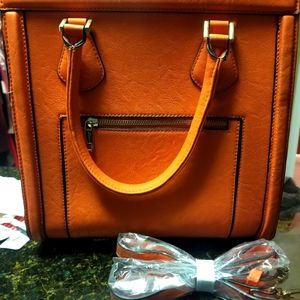 Orange purse